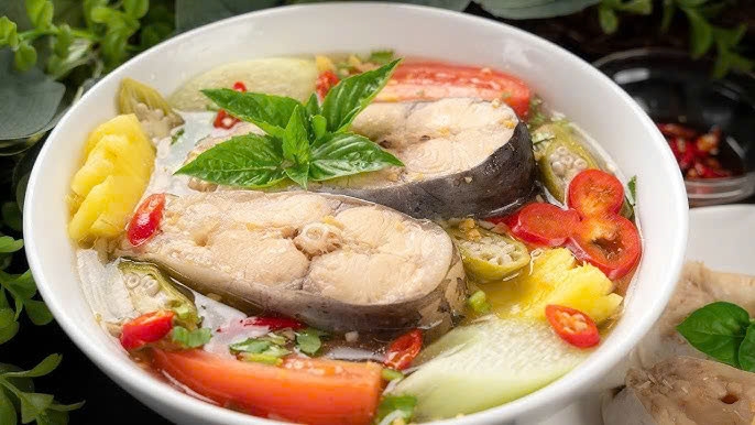 Canh chua trái bần cá bông lau